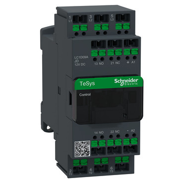 Schneider Electric TeSys Deca Advanced Contactor Tesys deca 09a 440V 3P ac3 spoel 12V DC snap-in