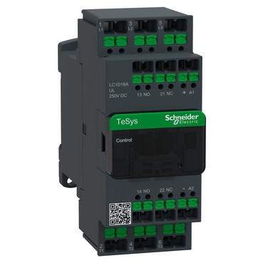 Schneider Electric TeSys Deca Advanced Contactor Tesys deca 18a 440V 3P ac3 spoel 250V DC met laag verbruik S