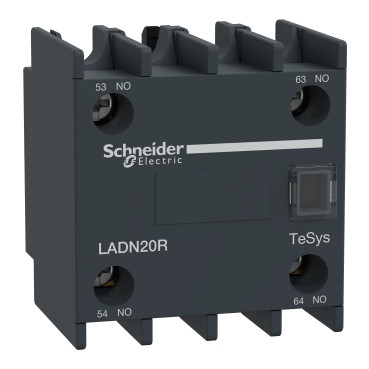 Schneider Electric TeSys Deca Advanced Hulpcontactblok, tesys deca, 2no, schroefklemmen