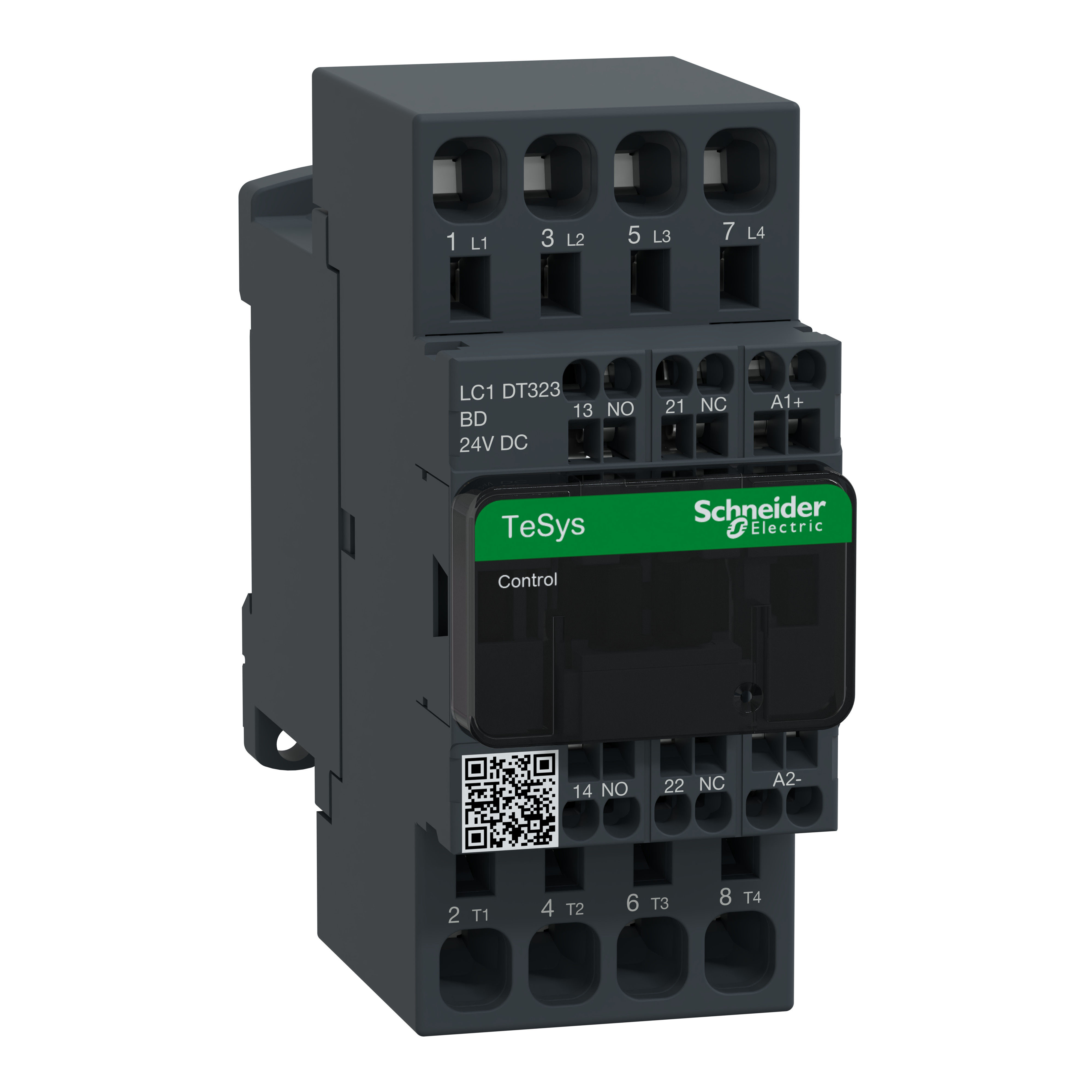 Schneider Electric TeSys Deca Advanced Tesys D contactor - 4P(4 no) - ac-1 - <= 440 V 32 A - 24 V DC standard