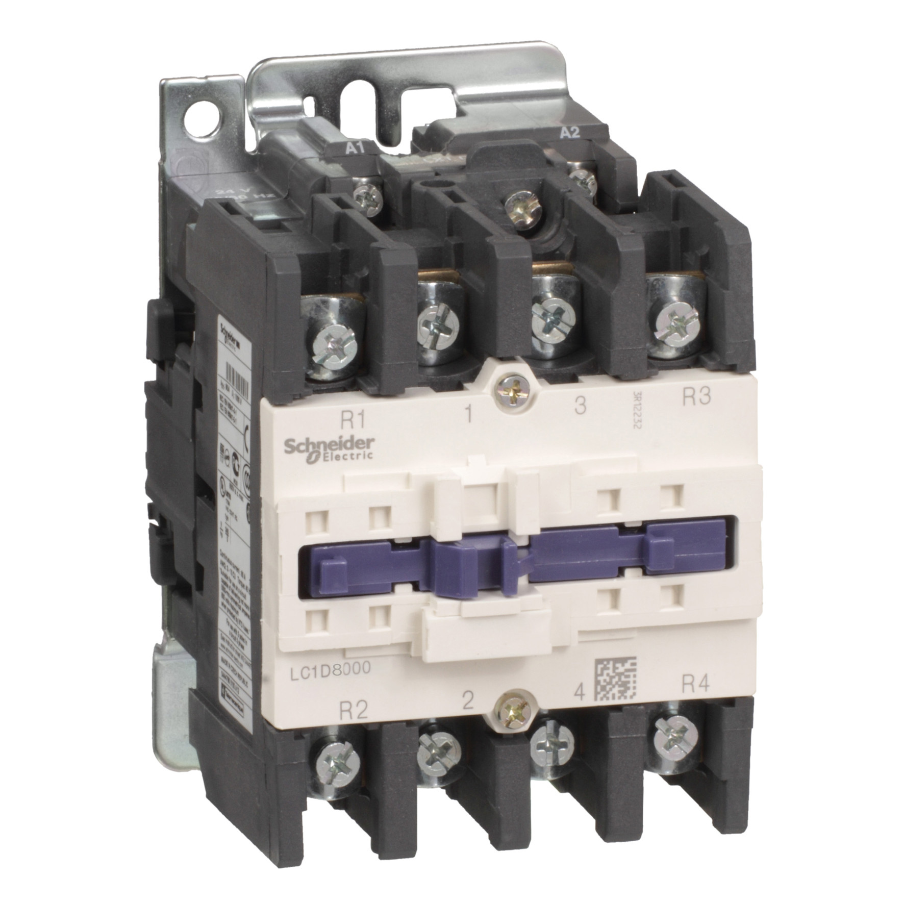 Schneider Electric TeSys Deca Advanced "tesys D - contactor 2M+2V - ac-1<=440V 125a - stuurspanning: 42V ac"