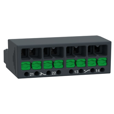 Schneider Electric TeSys Deca - frame 2 Tesys GV front hulpcontactblok 1no + 1NC snap-in
