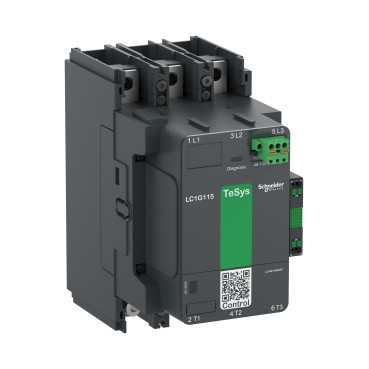 Schneider Electric TeSys Giga contactors CTR - 3p(3no) - 185a 440V ac3 - spoel 48-130vac/DC - tesys giga standa