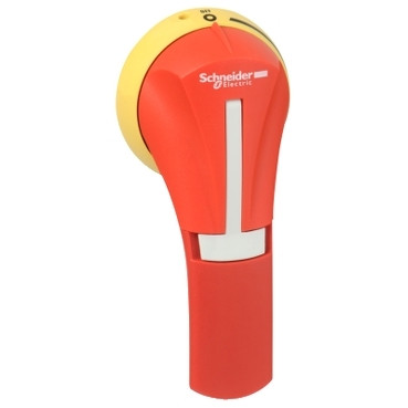 Schneider Electric TeSys GS Externe Draaigreep, tesys GS, rode hendel, montage vooraan, 2 posities