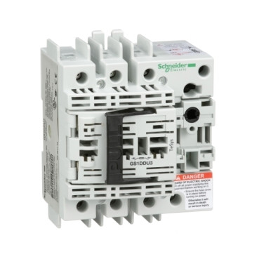 Schneider Electric TeSys GS Tesys GS - switch-disconnector-fuse - 3 P - ul 30 A - fuse size CC