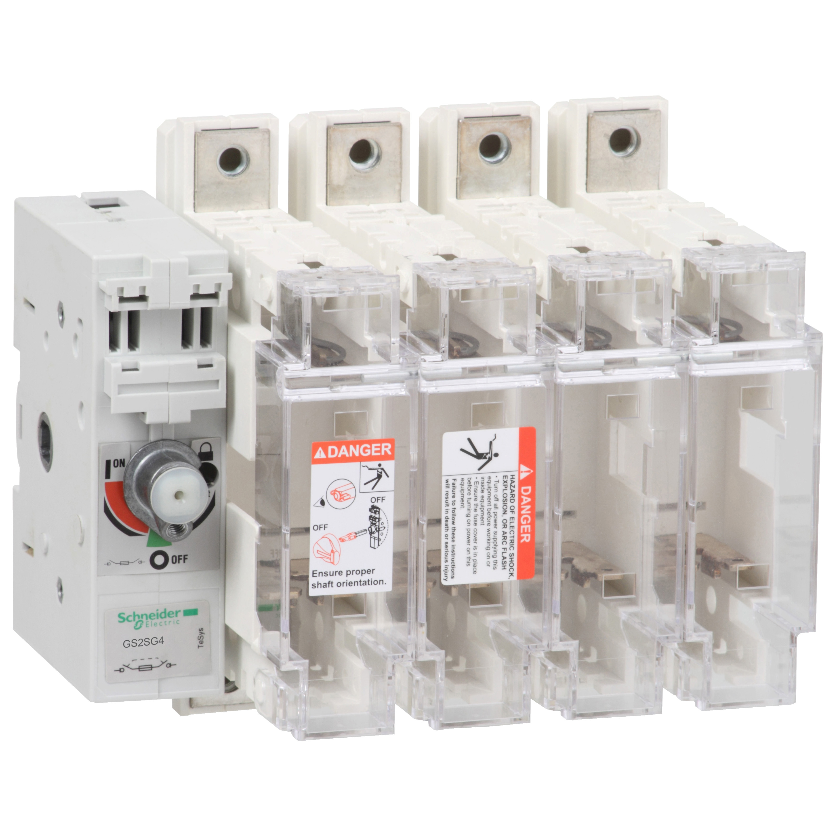 Schneider Electric TeSys GS Tesys GS - switch-disconnector-fuse - 4 P - 630a - din 3