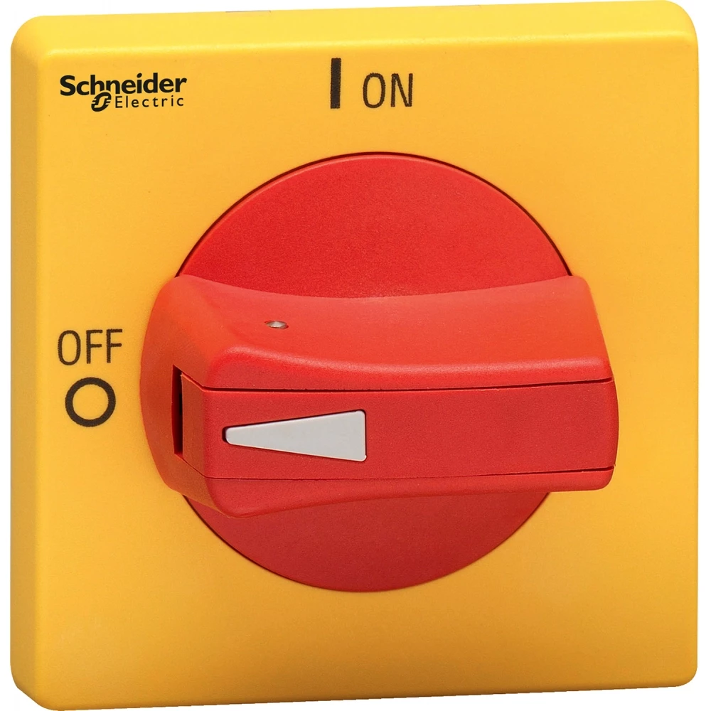 Schneider Electric draaigreep rood uitpuilend 22MM gat
