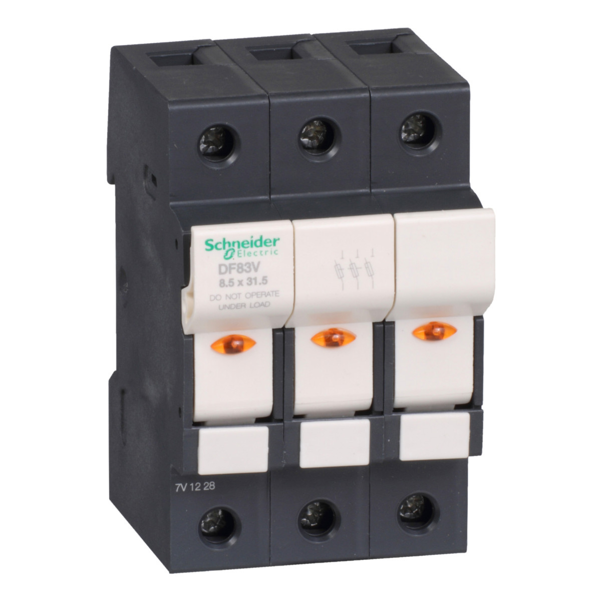 Schneider Electric TeSys Zekeringh. 3P 25a voor zek. 8,5 X 31,5 M