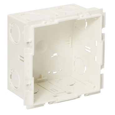 Schneider Electric Thorsman Installation System Thorsman - CYB-S40 - enkele montagebox voor wandgoot - wit