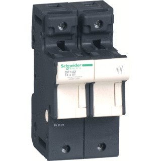 Schneider Electric zekeringh.2P 50a voor zek.14x51 MM