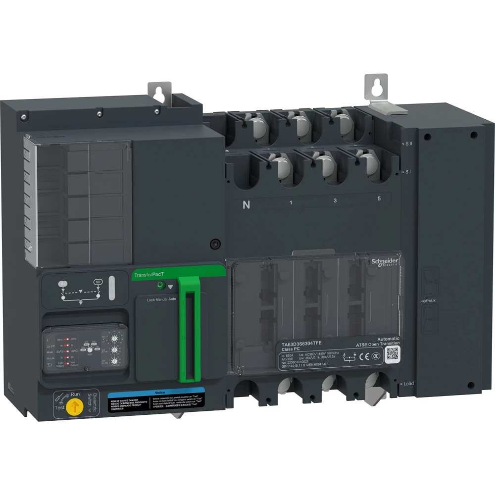 Schneider Electric transferpact auto 320 A 3P draai 400V