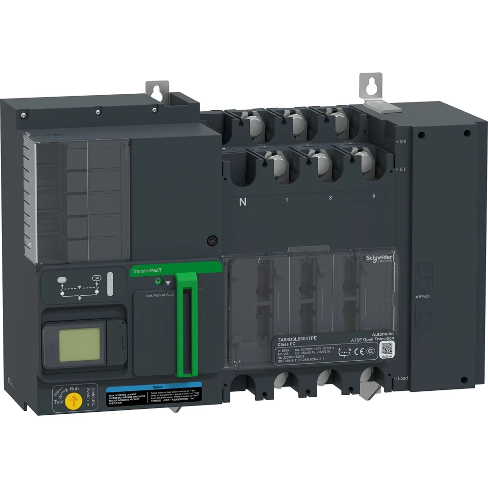 Schneider Electric transferpact auto act. 500a 3P LCD 400V