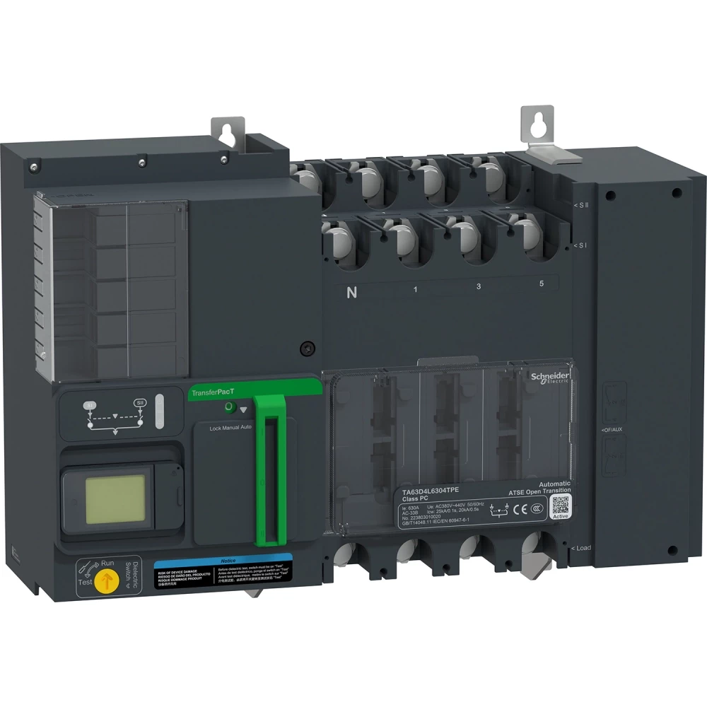 Schneider Electric transferpact auto act. 500a 4P LCD 400V