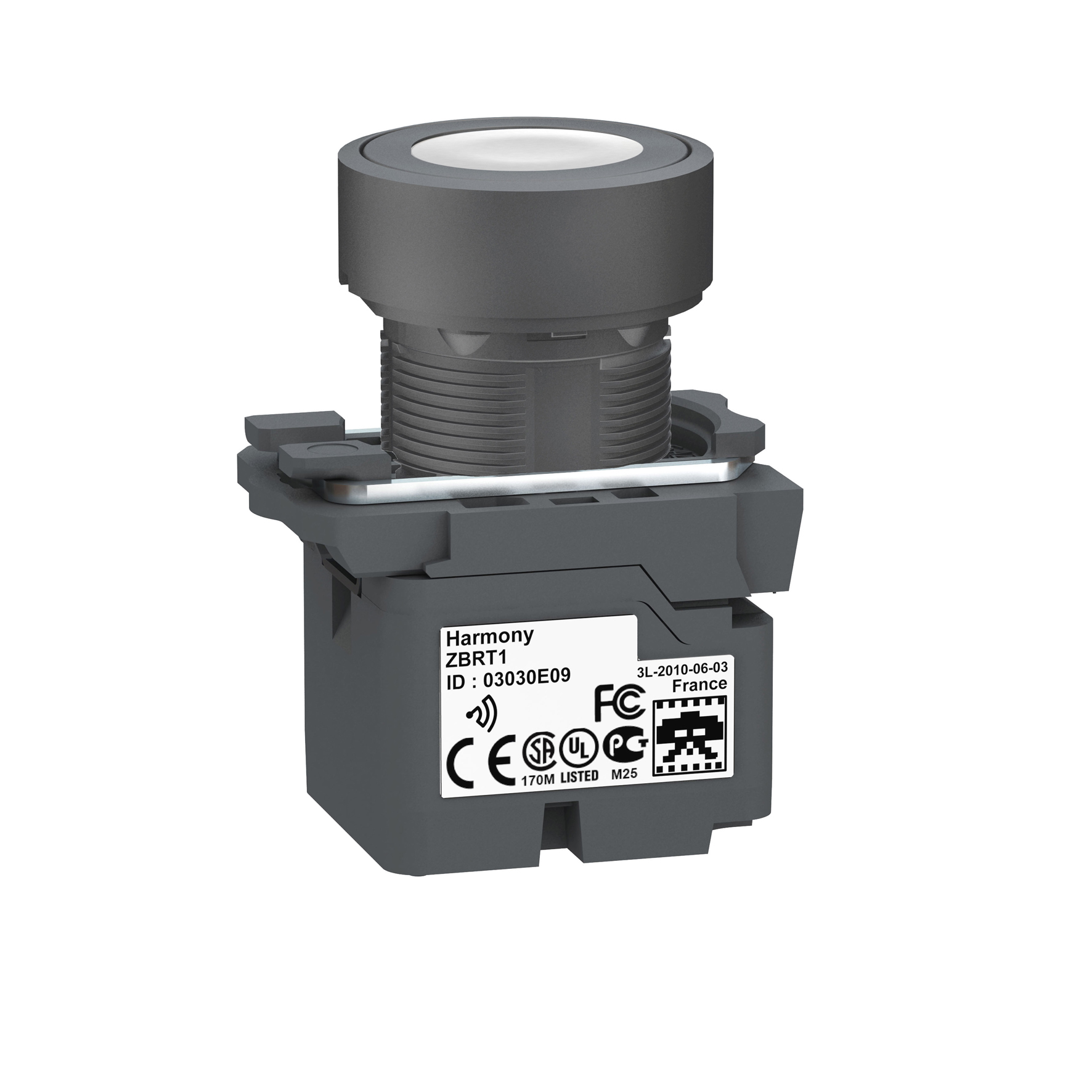Schneider Electric Transmitter ZB5R head caps white