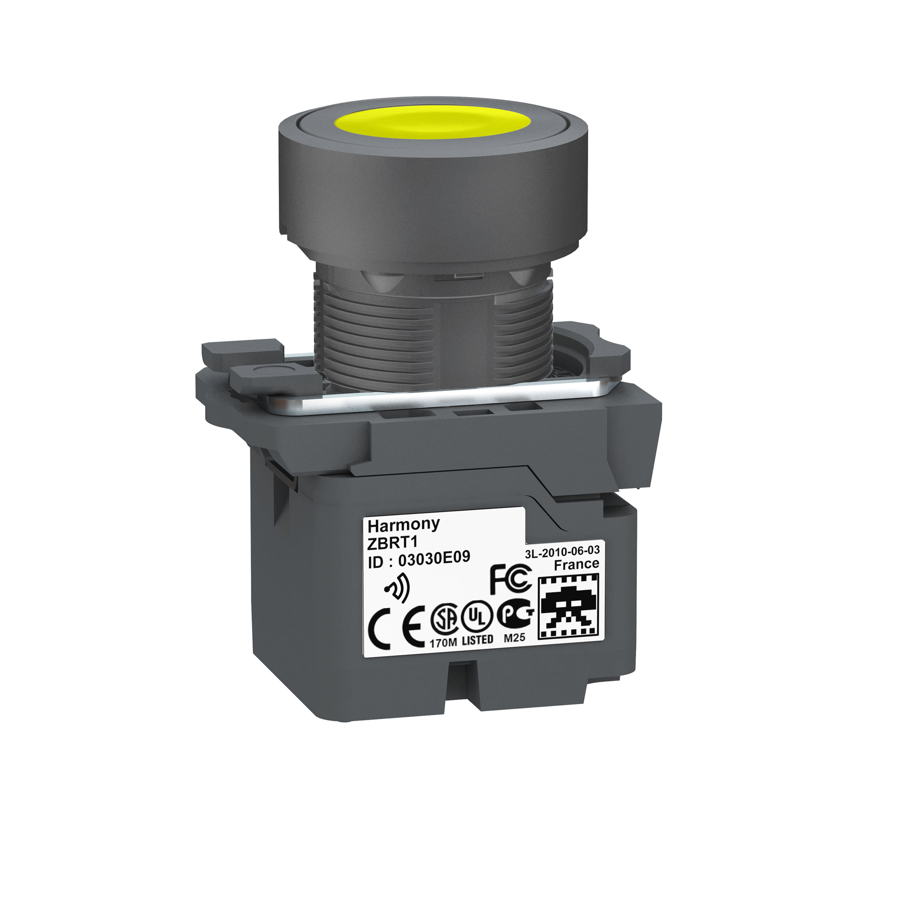 Schneider Electric Electric transmitter ZB5R head caps yellow