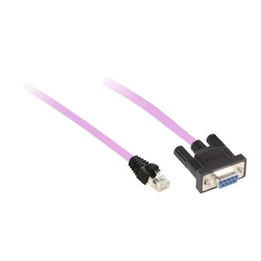 Schneider Electric Twido Canopen Preassembled cable - for canopen bus - 0.5 M - 1 RJ45, 1 femal