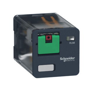 Schneider Electric zelio schakelrelais nom.stuurstroomsp.24V ac 2 wiss.cont.