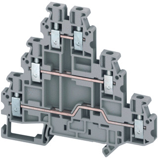 Schneider Electric linergy verbindingsrijgklem 0,14-4MM² eendr. 0,14-4MM² meerdr. grijs