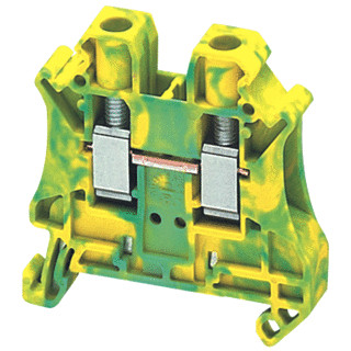 Schneider Electric linergy aardrijgklem 0,2-6MM groen/geel