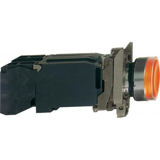 Schneider Electric verl. drukknop ba9s oranje 230vac