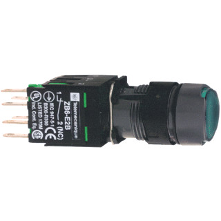 Schneider Electric verl.drukknop groen.1no