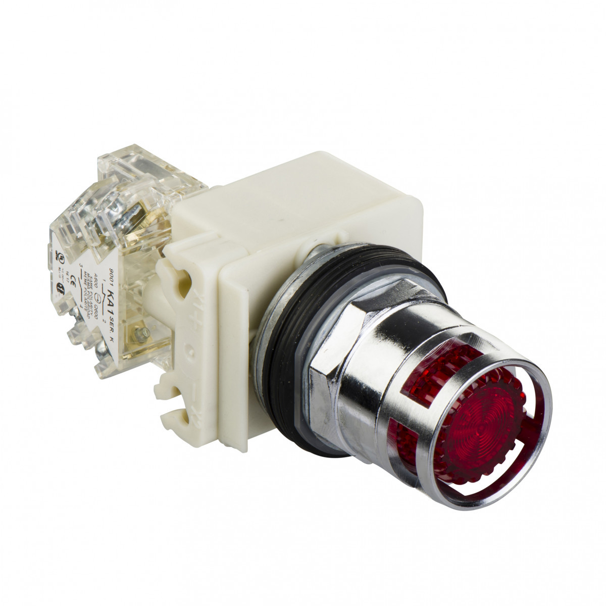 Schneider Electric verl.drukknop led RD 24vacdc