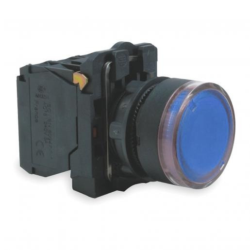 Schneider Electric verlichte drukknop P-led BL