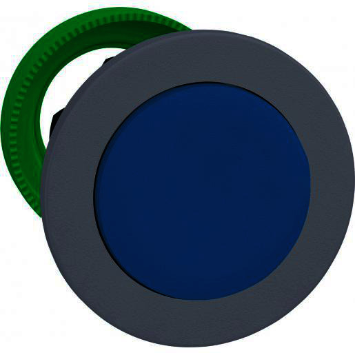 Schneider Electric verzonken druk.verh.blauw druk-druk