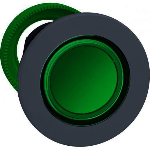 Schneider Electric verzonken drukknop kop groen voor label