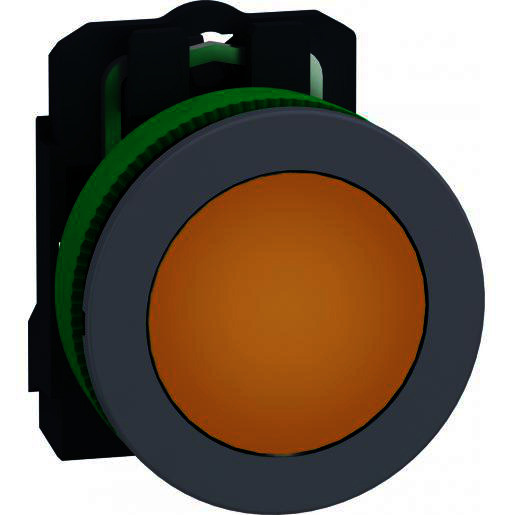 Schneider Electric verzonken sign.lamp oranje 120vac