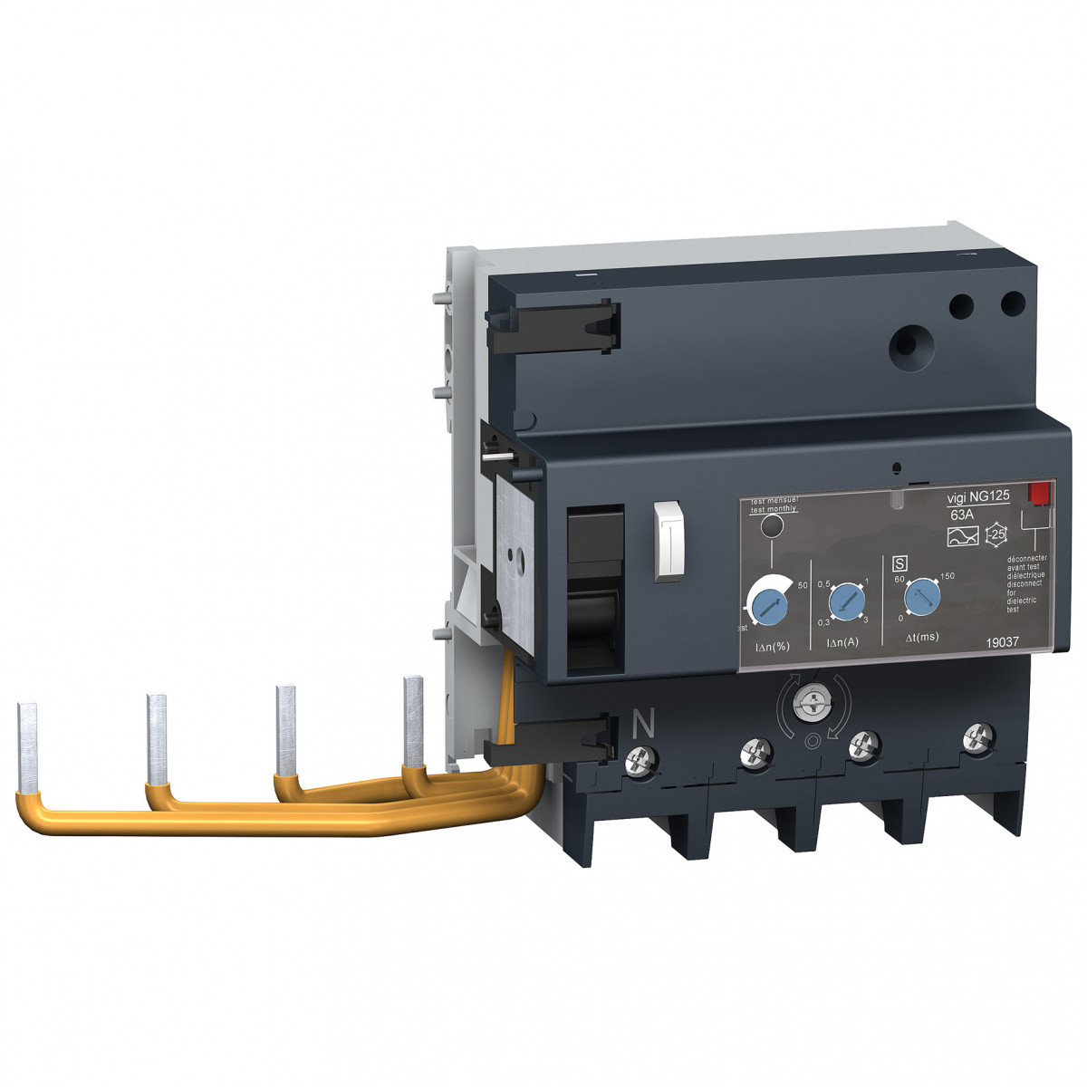 Schneider Electric vigi NG125 4P 63a instelbaar A