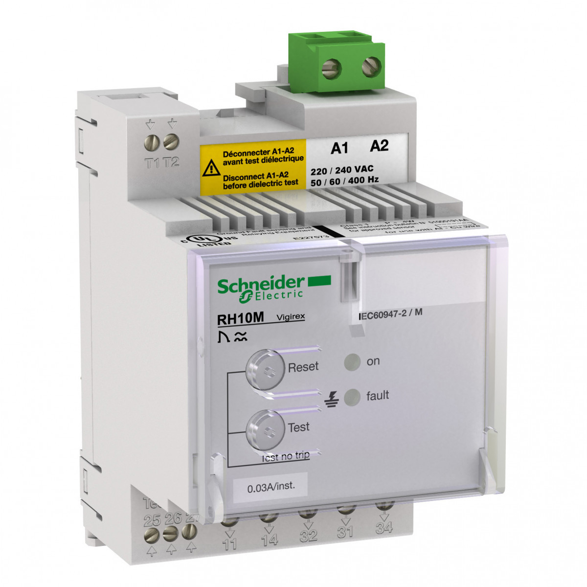 Schneider Electric RH10M 380-415VAC 0 03A