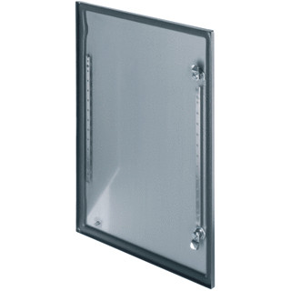 Sarel Spacial deur kast/lessenaar segmentdeur H300MM B300MM D16,5MM roestvaststaal (RVS) grijs