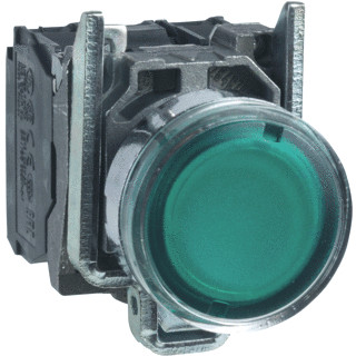 Schneider Electric verl.drukknop ba9s GN