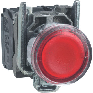 Schneider Electric verl.drukknop pled RD 24vacdc