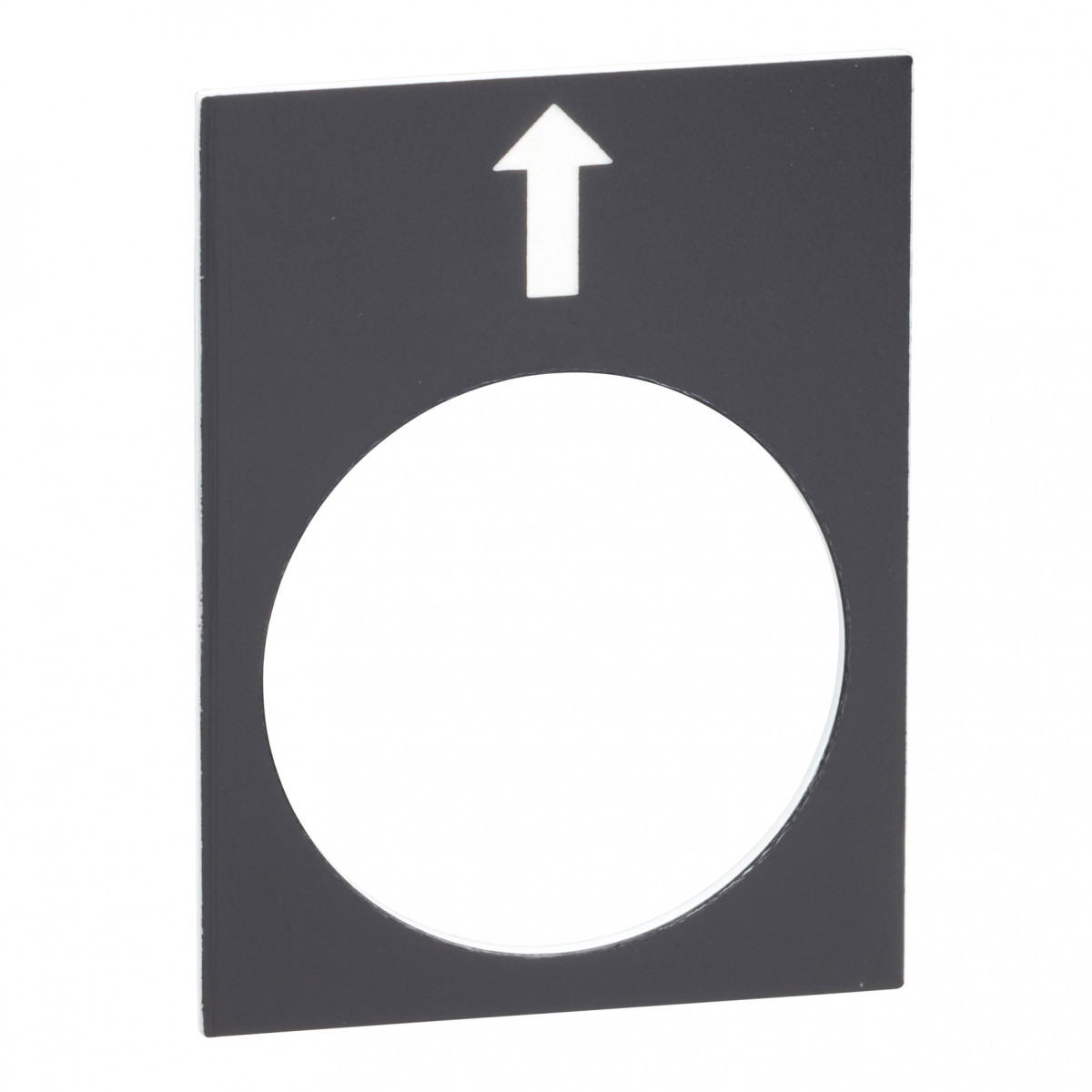 Schneider Electric etiket met symbool