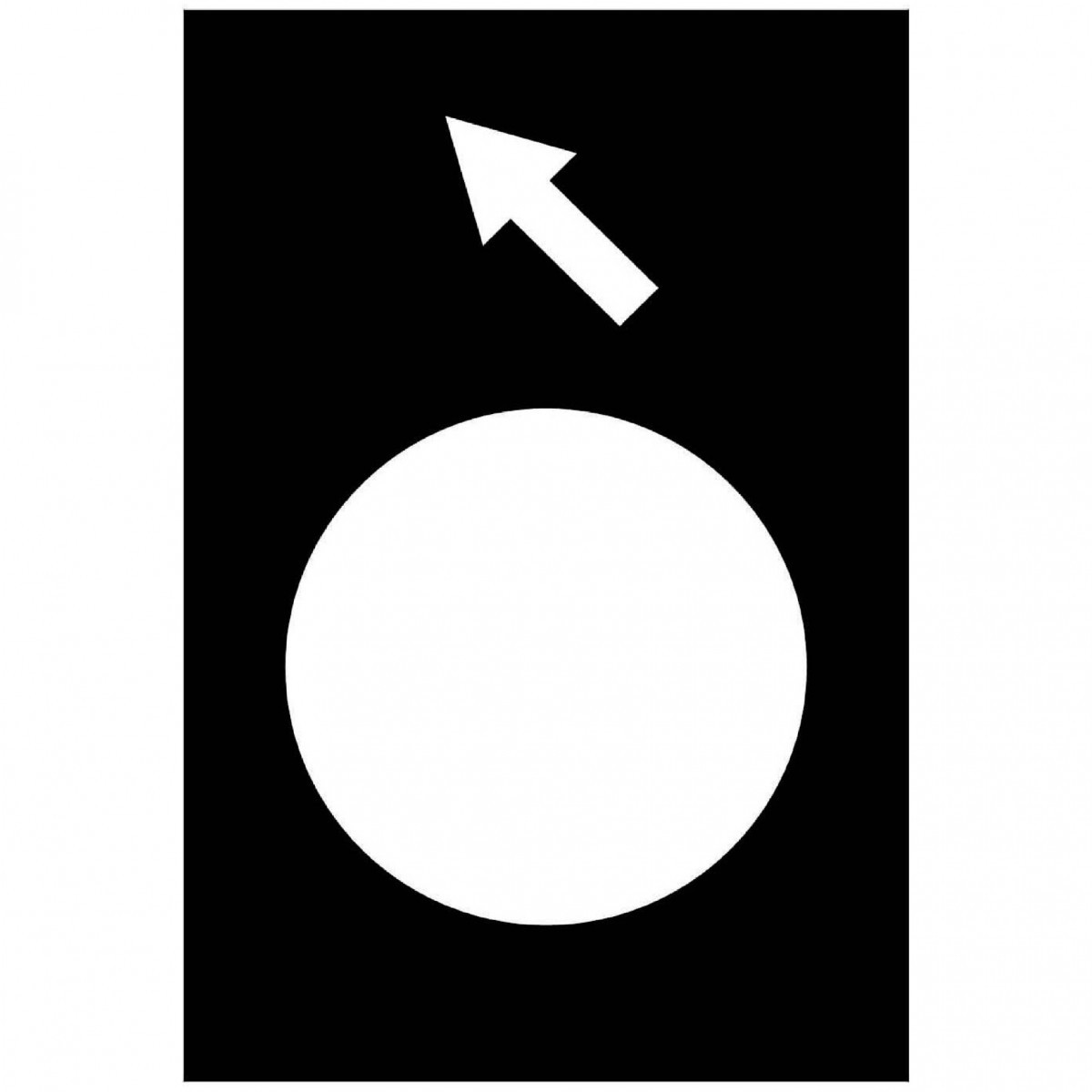 Schneider Electric etiket met symbool