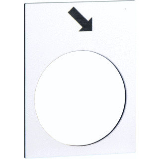 Schneider Electric ZB2BY4913 tekstschild