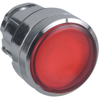 Schneider Electric kop drukknop verlicht RD DR/DR inletiket