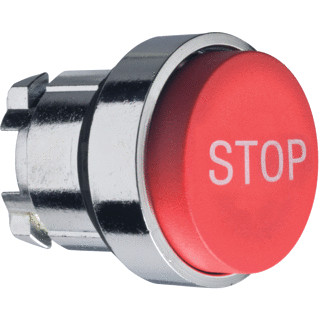 Schneider Electric kop drukknop rood "stop"