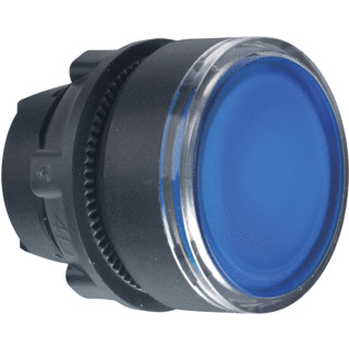 Schneider Electric kop verl.drukknop P-led BL