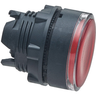 Schneider Electric kop verl.drukknop P-led RD