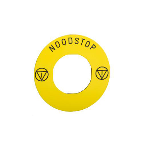 Schneider Electric etiket noodstop NL 60 MM