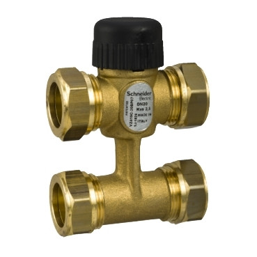 Schneider Electric Zone Valves and Actuators VZ419C, PN16 DN20 KVS 2.5