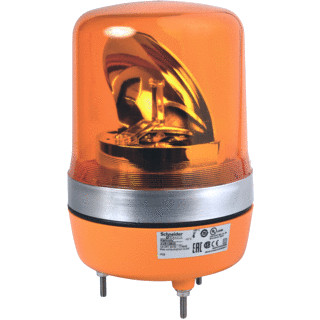Schneider Electric zwaailamp Ø106-oranje