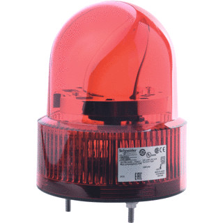Schneider Electric zwaailamp Ø120-rood