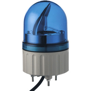 Schneider Electric zwaailamp Ø84-blauw