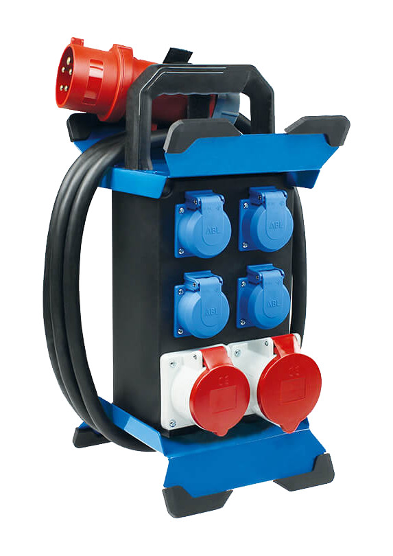 Schwabe Industriële contact/steek toepassin Cee stroomverdeler stecky 13 400V/32a ip44 H07RN-F 5G4 4,5M