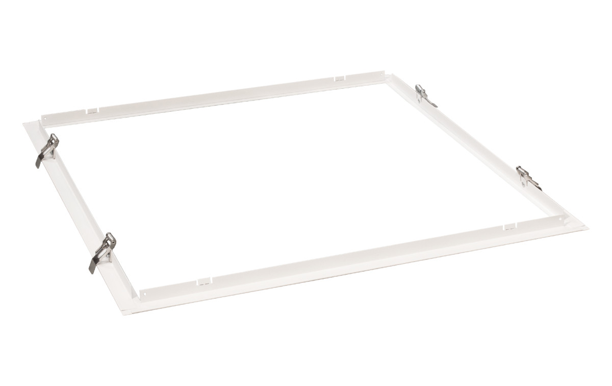 Sense 600x600 wit inbouwkader voor gipsplaat/troldtekt