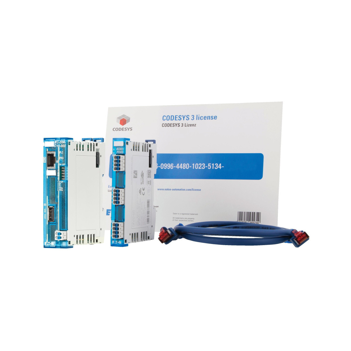 Set XC104-cpu,XN322-8dio,codesys-3-lic